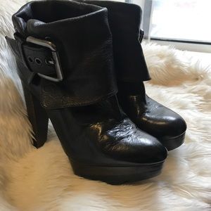 Coach Shoes - Coach Black Platform Leather Ankle Boot 6.5 Coach Shoes - Coach Black Platform Leather Ankle Boot 6.5